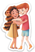 Hug Sticker